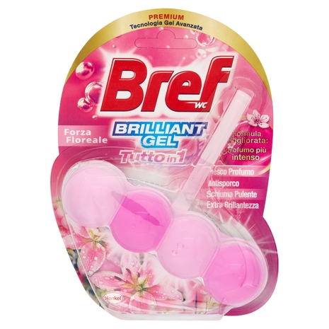 BREF WC Brilliant Gel Tutto in 1 Forza Floreale 42 g